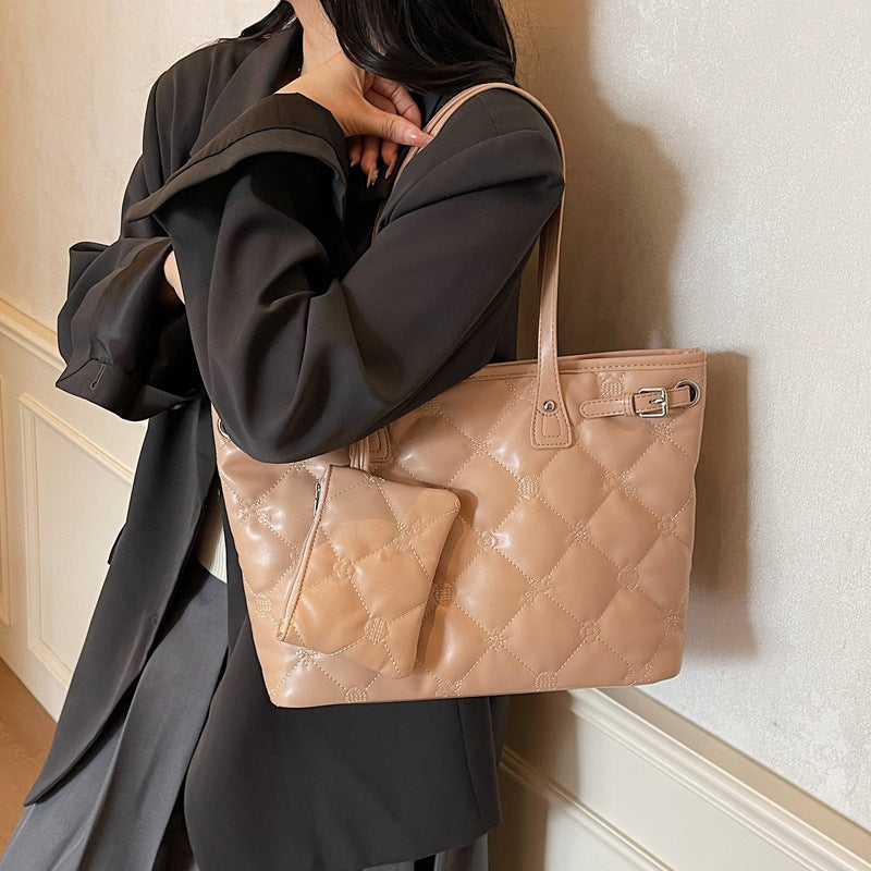 Georgina - Retro Portable Tote Bag