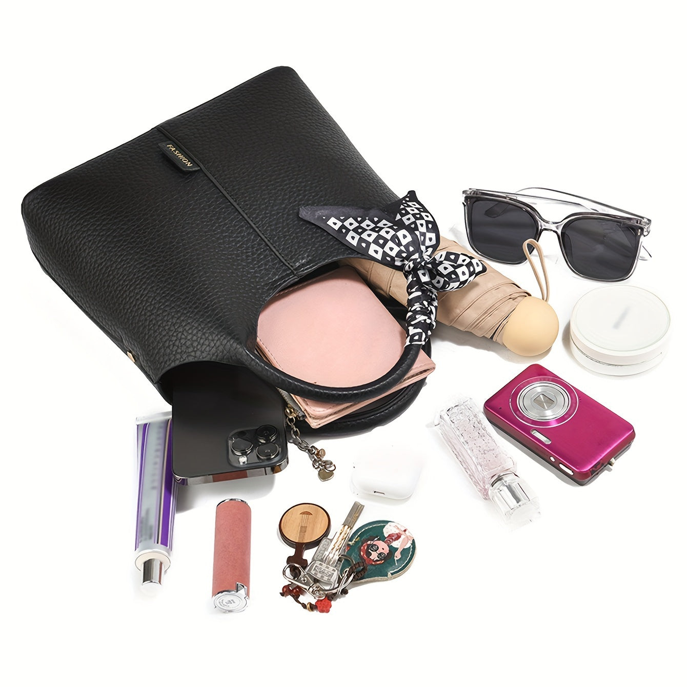 Olivia - Stylish Ladies Handbag White Adjustable Shoulder Strap