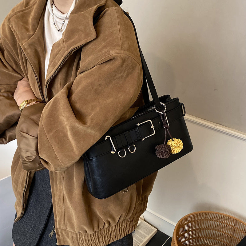 Orla - Belt Buckle Shoulder Bag